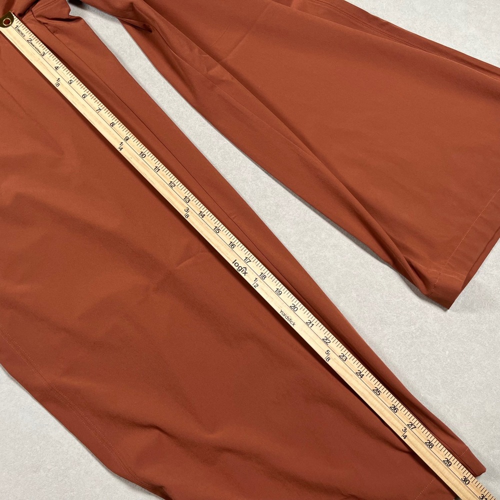 Athleta Passenger Jumpsuit Women Small Terracotta Wide Leg Casual Loose Fit - Picture 8 of 9